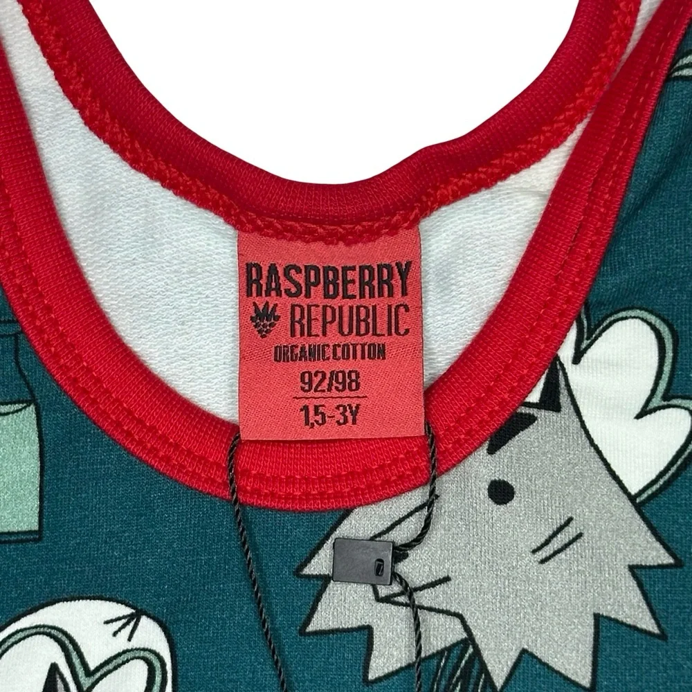 Raspberry Republic A Wolf in‎ Disguise Playsuit